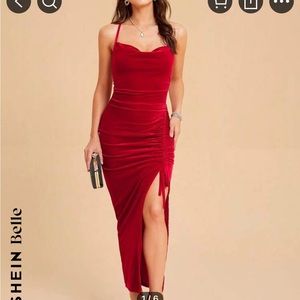 Vestido rojo nuevo en bolsa